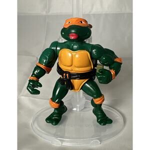 Playmates Teenage Mutant Ninja Turtles Rock N Roll Michaelangelo 1989 4" Figure